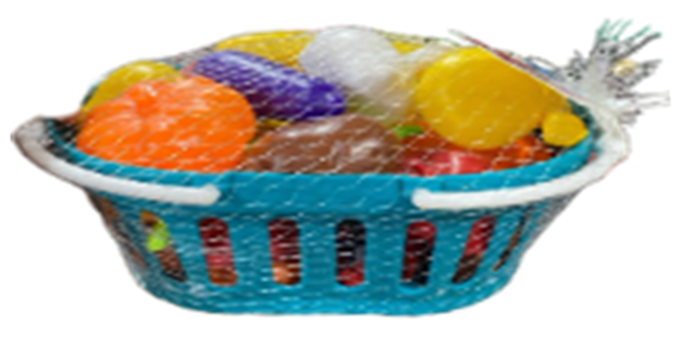 Корзинка с продуктами 22х18см. BTG-050