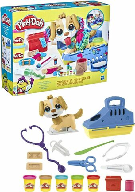 Игровой набор для лепки Play-Doh - Визит к ветеринару - Плей До F3639
