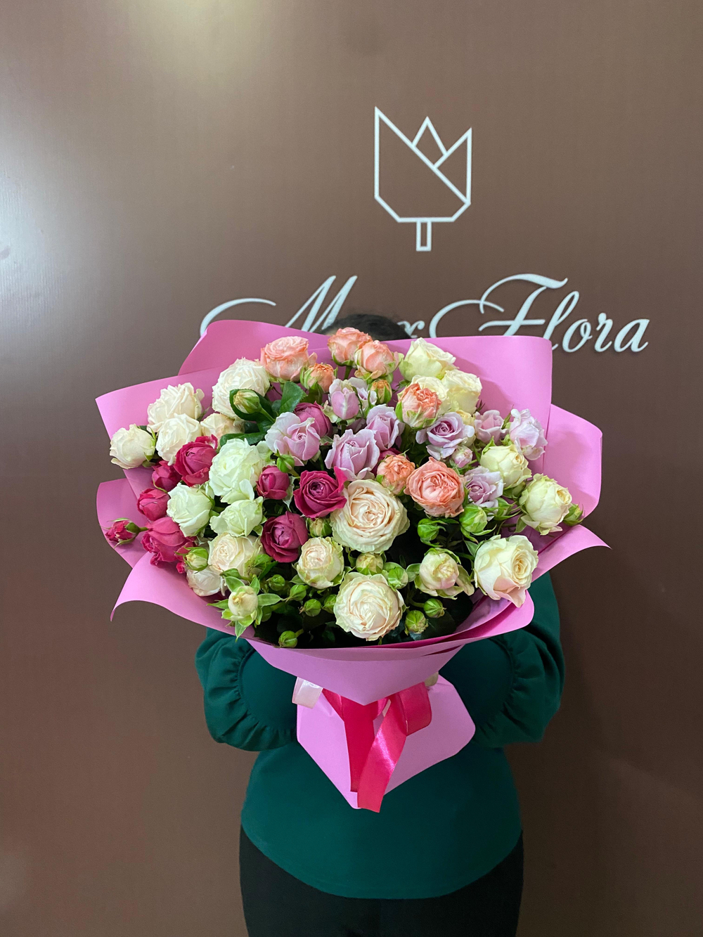 Букет Кустовой розы БК-194