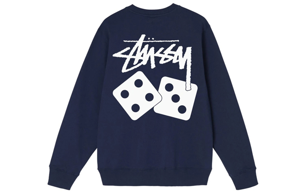 Толстовки Stussy Dice Pigment Dyed Crew Logo, 1914721