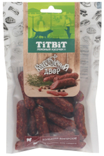 TITBIT Лакомство для собак Колбаски венгерские, 80 г