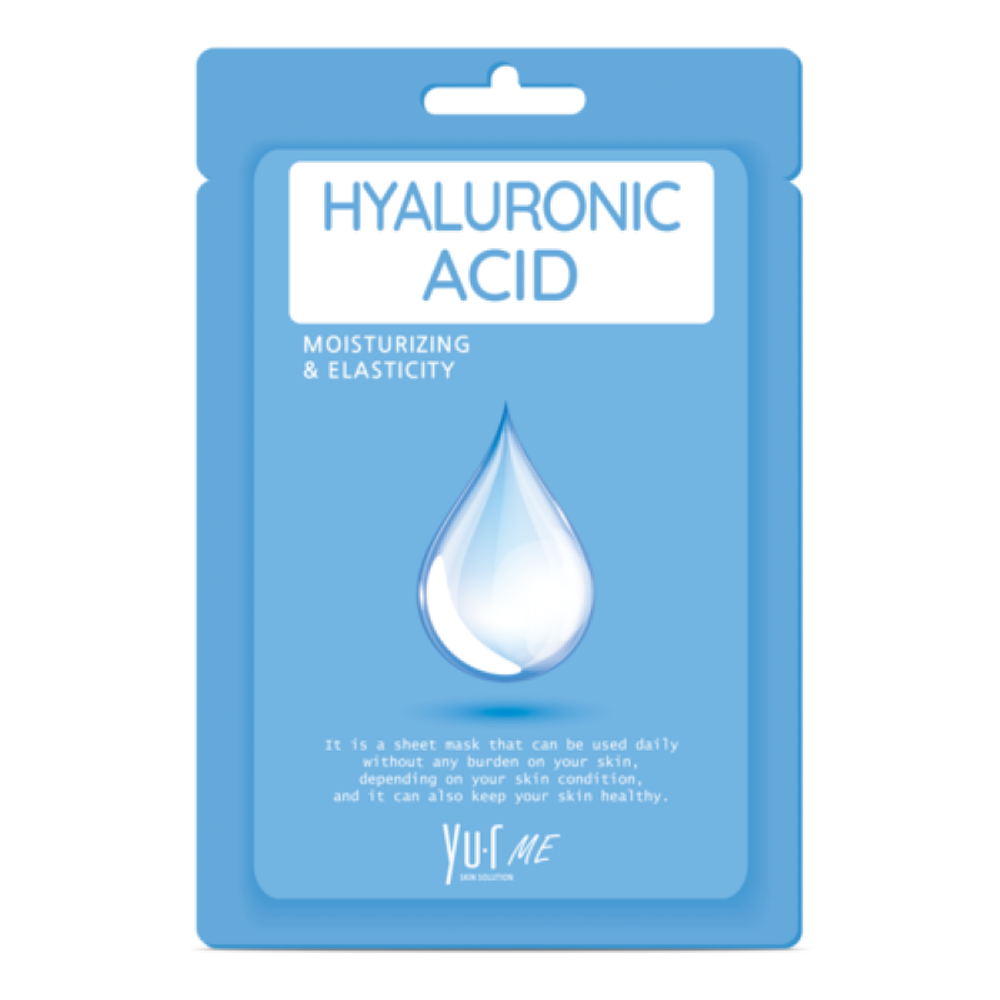 YU.R ME Маска тканевая с гиалуроновой кислотой - Hyaluronic acid sheet mask, 1шт, шт