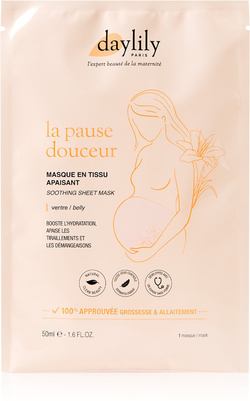 Daylily Mask In Sooting Fabric - тканевая маска для беременных /   50  ml  / GTIN 3770005336271
