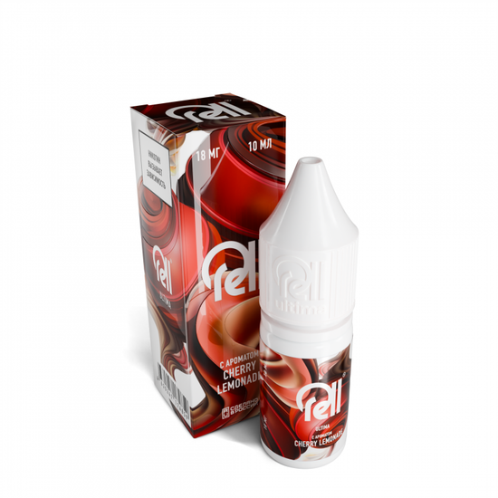 Никотиносодержащая жидкость RELL ULTIMATE Cherry Lemonade (Черри лемонад) 10мл, 20м