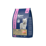 Корм для собак сухой BRIT PREMIUM с курицей для щенков "Dog Puppy and Junior Small", 1кг