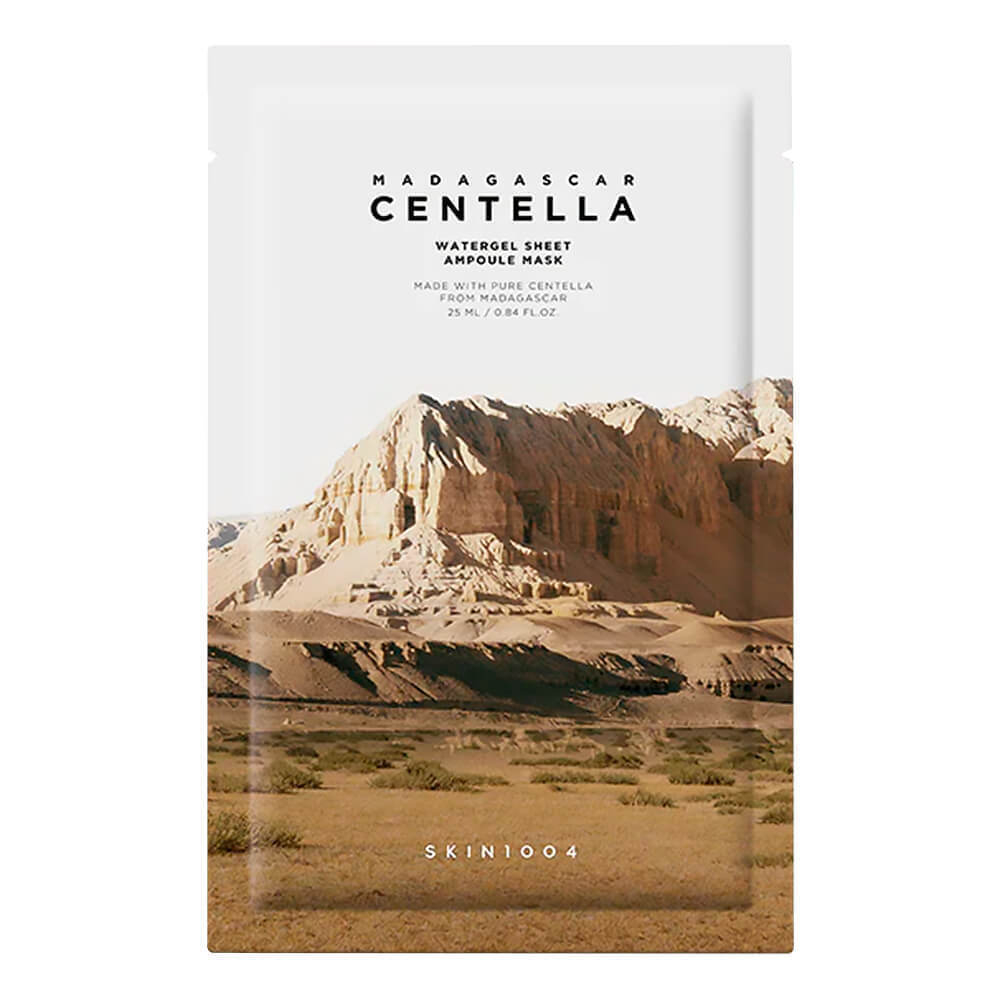 SKIN 1004 Madagascar Centella Watergel Sheet Ampoule Mask ампульная маска с 51% центеллы