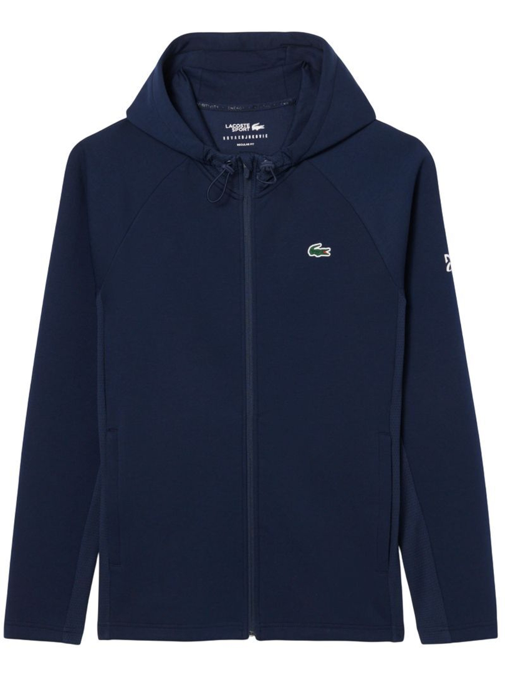 Мужской теннисный костюм Lacoste Tennis x Novak Djokovic - небесный