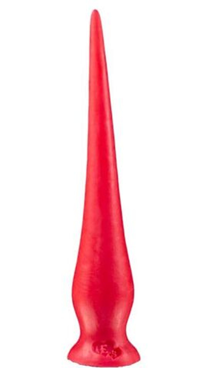 Красный фаллоимитатор Слинк small - 35 см.