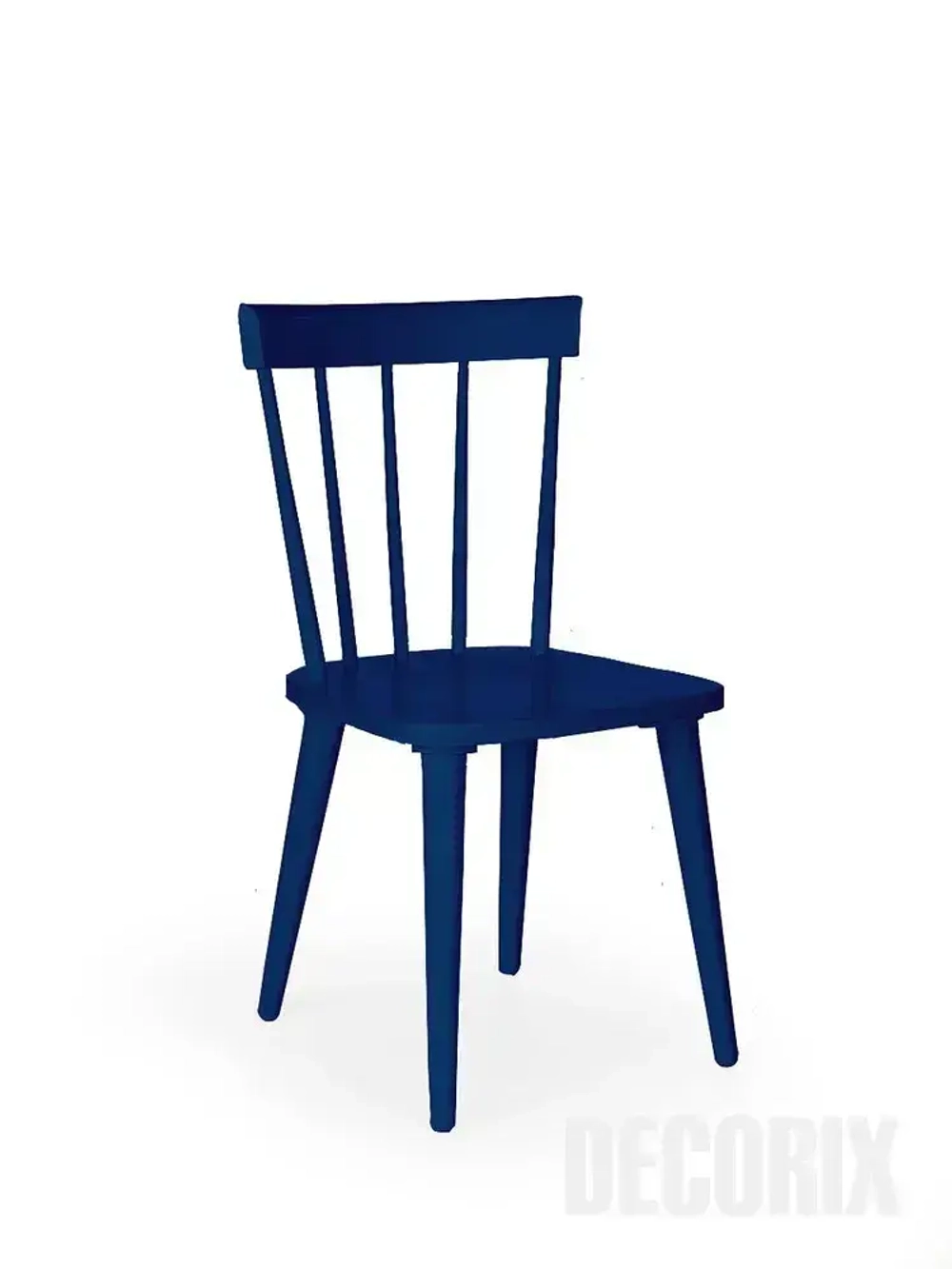 Краска синяя в баллончике глянцевая акриловая DECORIX - Темно-синяя эмаль аэрозольная для любых поверхностей 520 мл