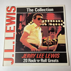 Винтажная виниловая пластинка LP Jerry Lee Lewis The Collection 20 Rock'n'Roll Greats (Болгария 1988)