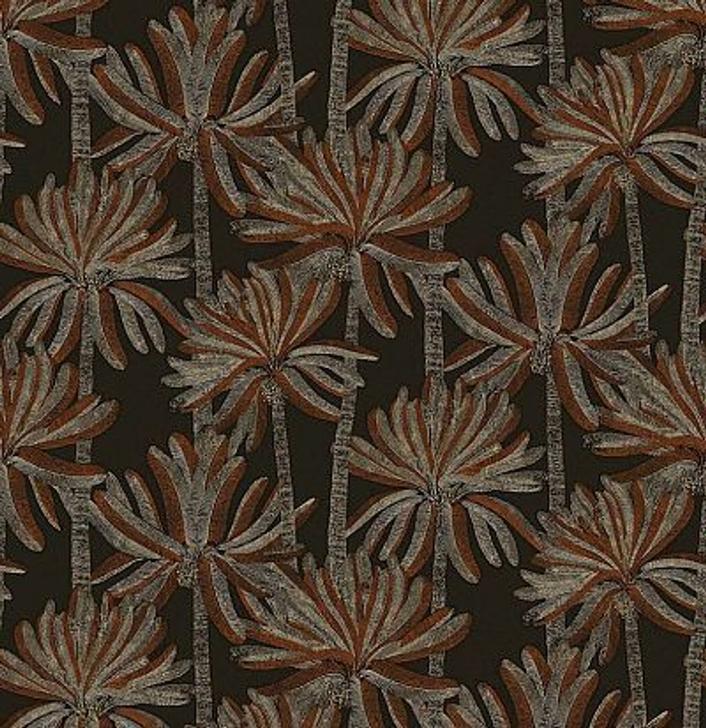 Обои современные дизайнерские крупные пальмы HAV601