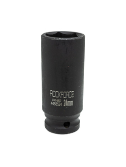 Головка ударная глубокая 24мм 6гр. 1/2'' RockForce##Rock FORCE RF-4458524