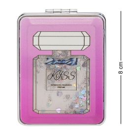 WW-112/6 Зеркало прямоугольное с плавающими блестками «Парфюм»