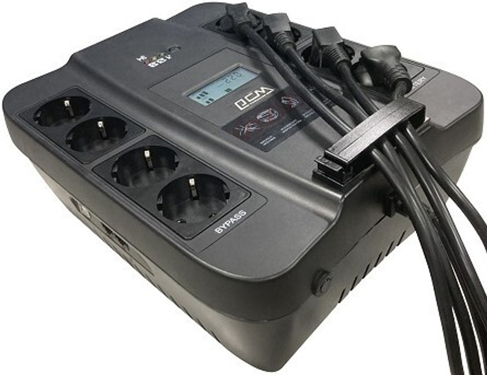 Источник бесперебойного питания  Powercom SPD-750U LCD USB
