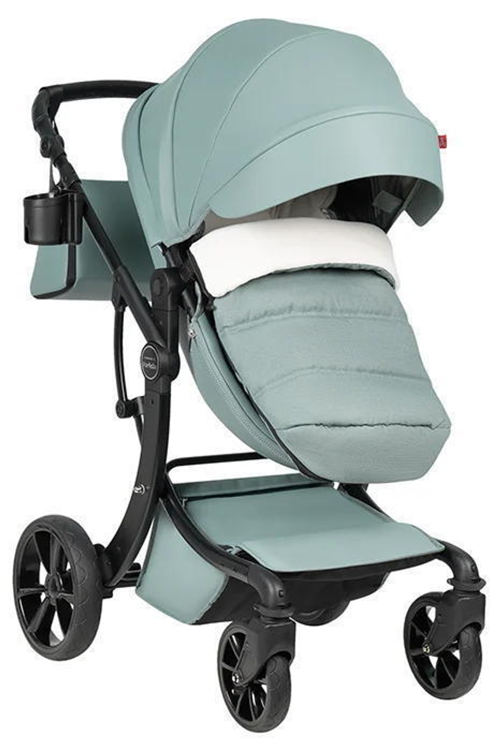 Детская коляска трансформер Aimile Spring аквамарин