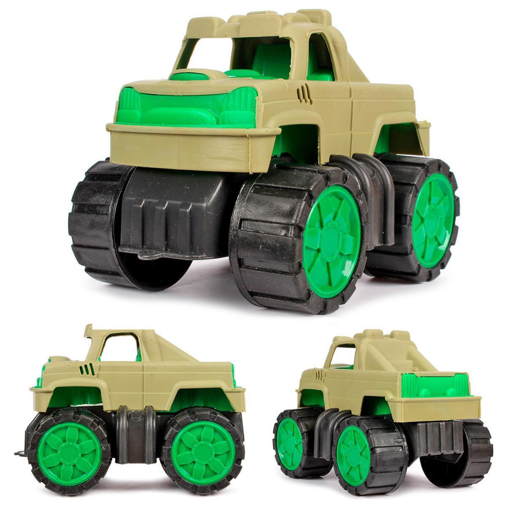 Пластмассовая игрушечная машина "Джип маленкий 2", упакет сетка РР 2023-024