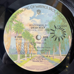 Винтажная виниловая пластинка LP Uriah Heep Wonderworld (USA 1974) Suicidal Man