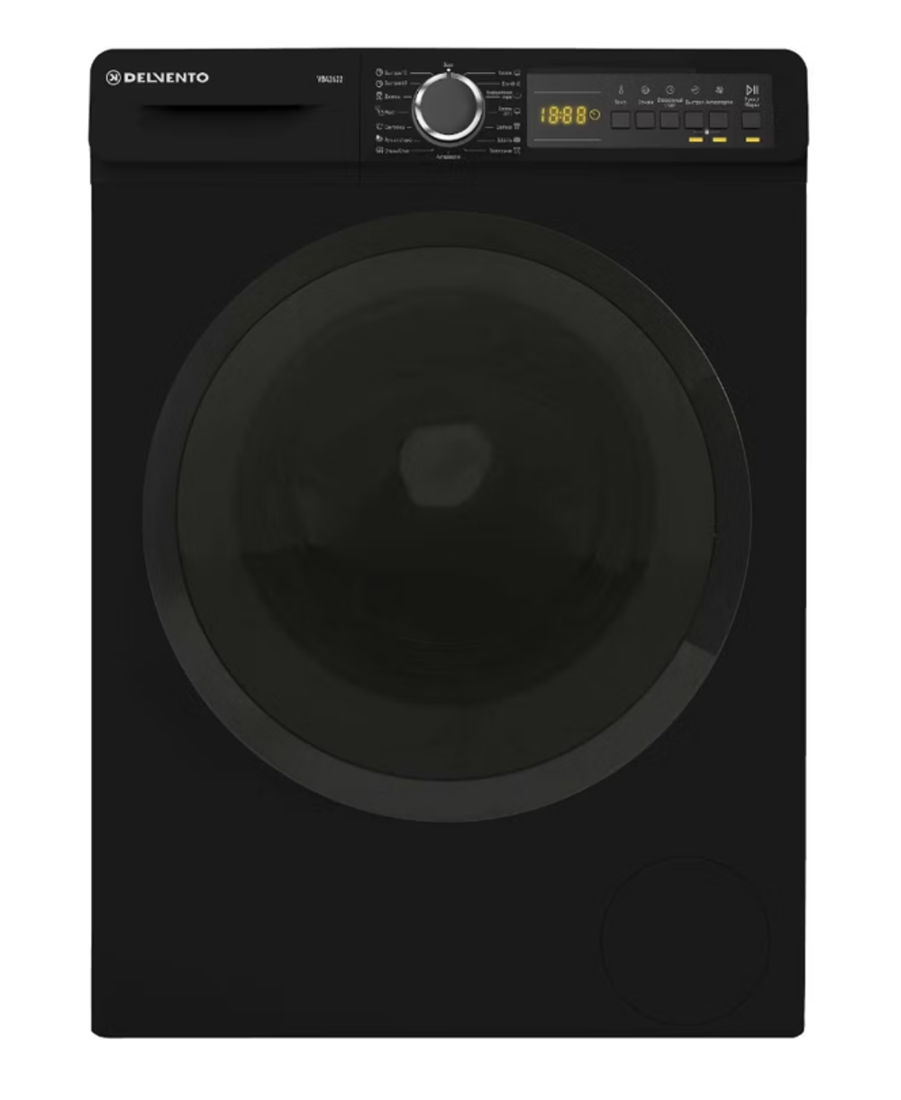 Стиральная машина узкая Delvento VB42622 Energy Twist Black (q)