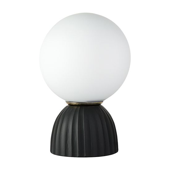 Лампа настольная Texture, D20х29 см, черная