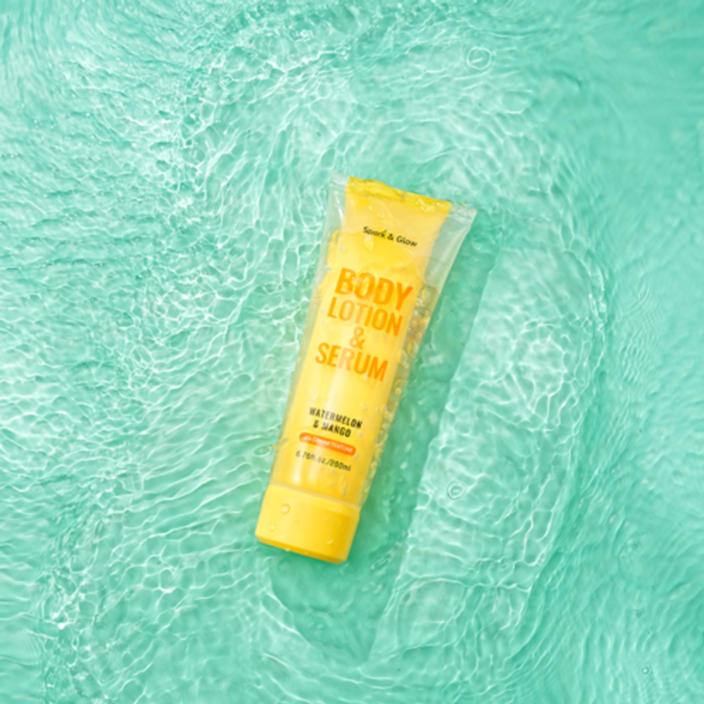 Spark&Glow Лосьон для тела с ароматом арбуза и манго - Body lotion watermelon&mango, 200мл