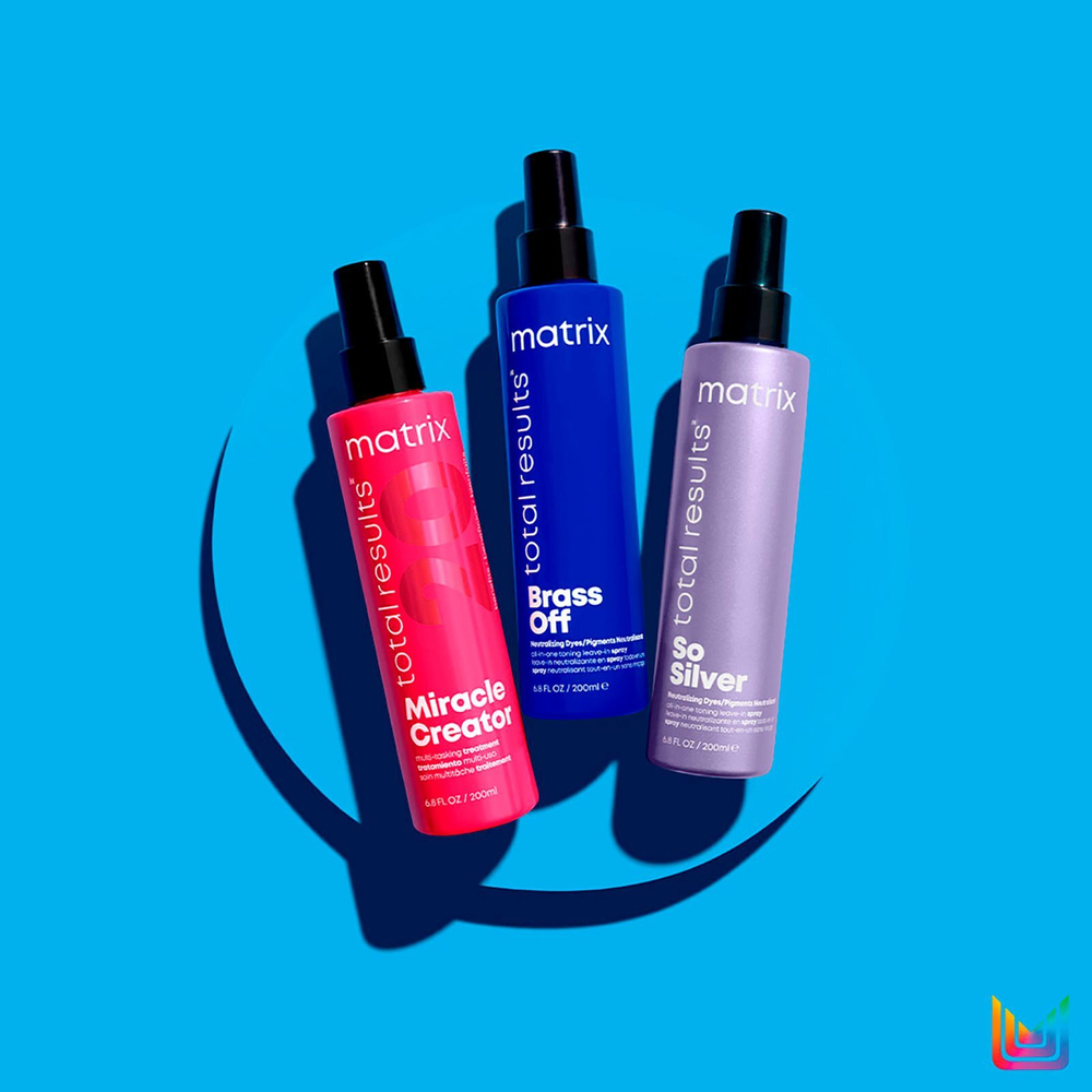 Matrix Total Results So Silver So Silver - лак для волос, нейтрализующий желтоватый оттенок /   200  ml  / GTIN 884486496485