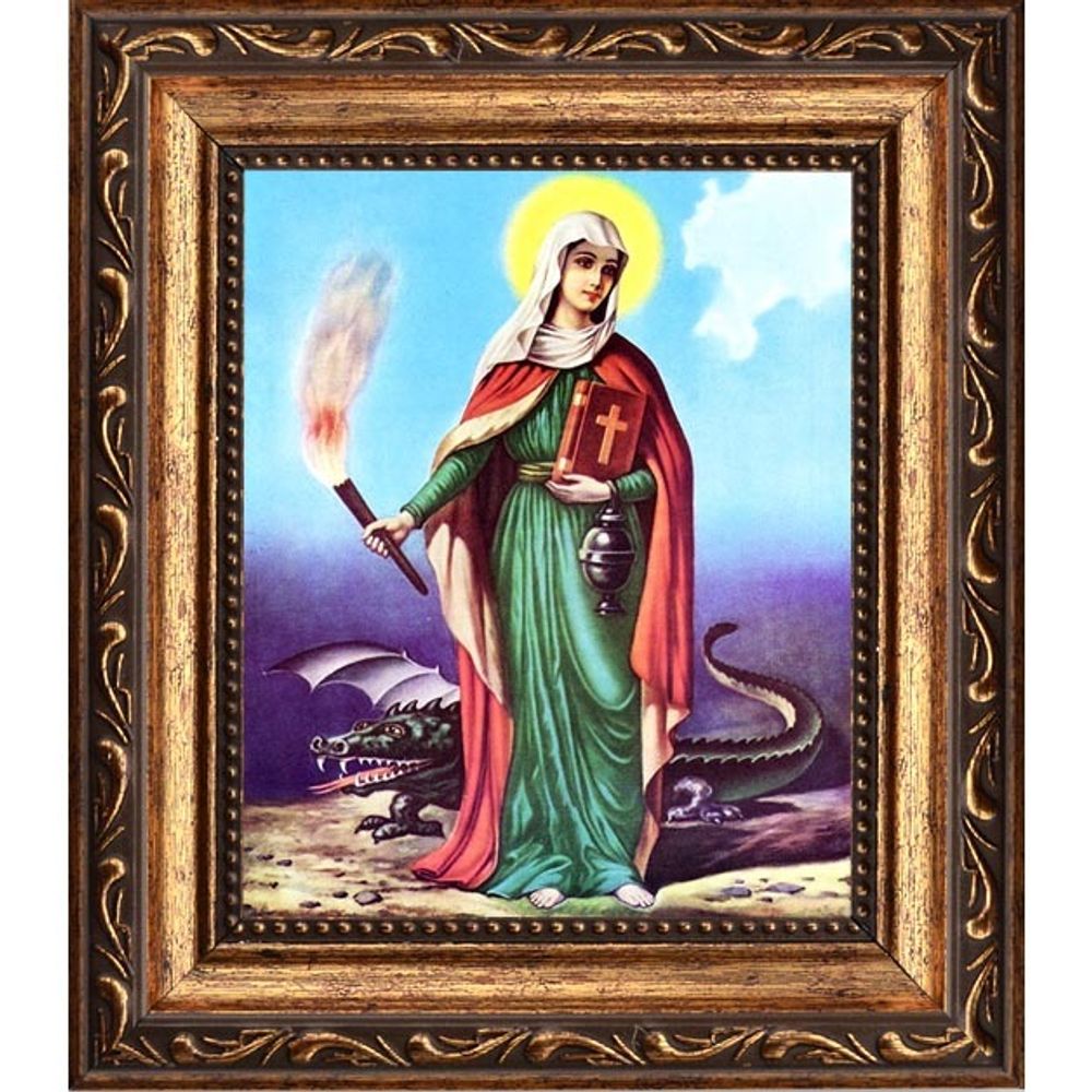 Святая Марта. Икона на холсте.