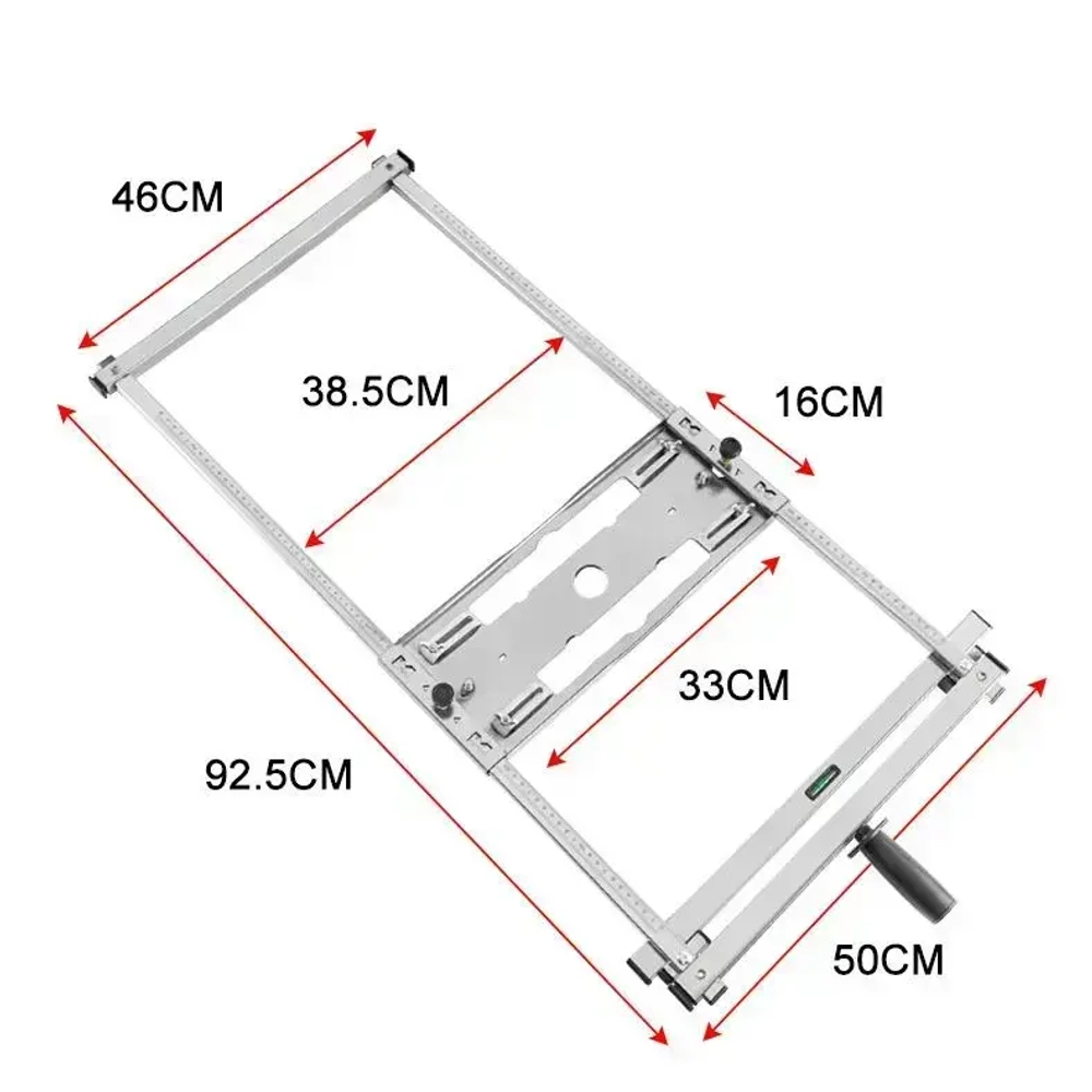 Направляющая для инструмента Адаптер для ручных и дисковых пил база, 750mm