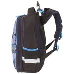 Ранец BRAUBERG PREMIUM, 2 отделения, с брелком, "Cyborg", 3D панель, 38х29х16 см, 229910