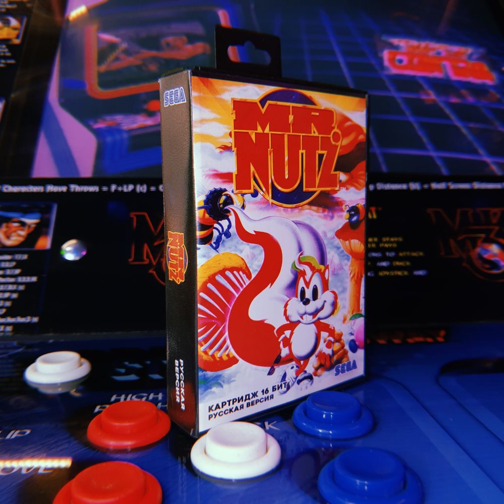 Картридж Mr. Nutz (SEGA, русская версия)