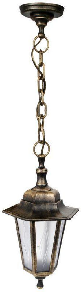 Светильник садово-парковый PP4105 C64 НСУ 06-60-001 У1 "Адель1" 6-гран. пласт. +пласт. черн. бронза Camelion 13851