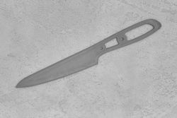 Заготовка для ножа, сталь Elmax 2,6мм. Модель "Премьер У130" с клинком 130мм, ТО 61-62HRC