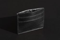 Кардхолдер ЛЮКС из кожи Full Grain Toscana Black