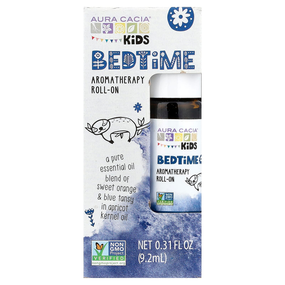 Aura Cacia, Kids, шариковая ароматерапия перед сном, 9,2 мл (0,31 жидк. унц.)