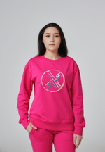 Свитшот 2-нитка SHANYRAQ RASPBERRY PINK
