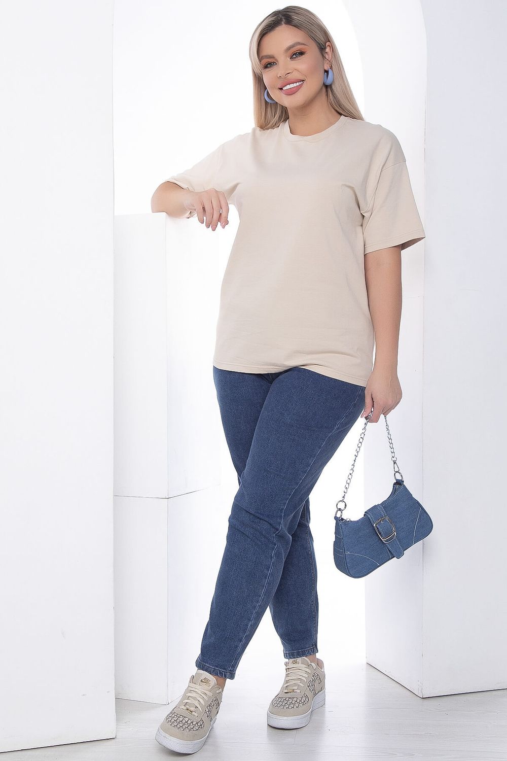 Джинсы Вечерняя прогулка (синие) Б10249 LT Collection