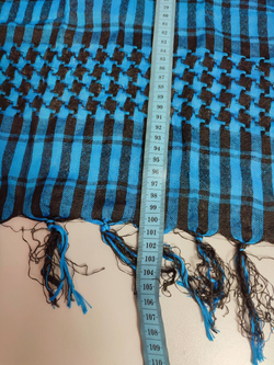 Палантин в клетку