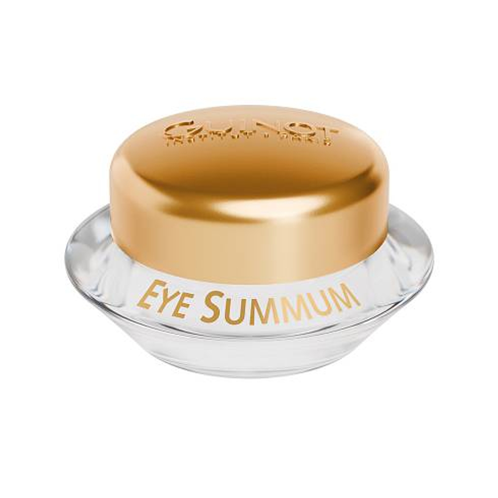 Baume Eye Summum Мультифункциональный омолаживающий крем для области глаз с насыщенной бархатистой и тающей текстурой бальзама, свежим цветочным ароматом предназначен для ухода за кожей в области глаз с признаками старения и усталости. Благодаря многокомпонентному составу с использованием самых высокотехнологичных антивозрастных ингредиентов воздействует на все признаки старения в области глаз.