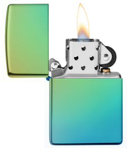 Зажигалка зелёная High Polish Teal ZIPPO 49191