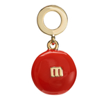 Шарм конфета M&M, gold