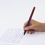 Ручка шариковая BRAUBERG SOFT TOUCH GRIP "NEON ZEBRA", СИНЯЯ, мягкое покрытие, узел 0,7 мм, 143721