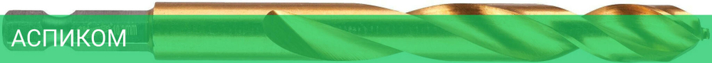 Сверло по металлу Milwaukee RedHEX HSS-TiN 10.2мм (4932471090)