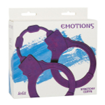 Силиконовые наручники Lola Games Stretchy Cuffs Purple 4008-02Lola