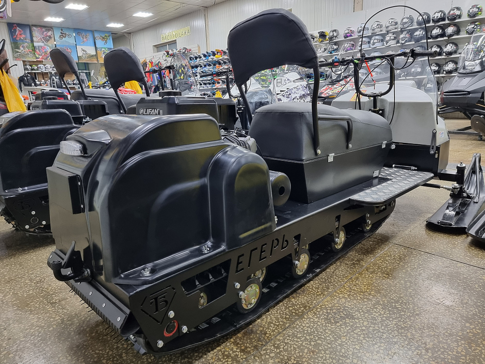 Миниснегоход Бурлак-М Егерь Стандарт 15 л.с.