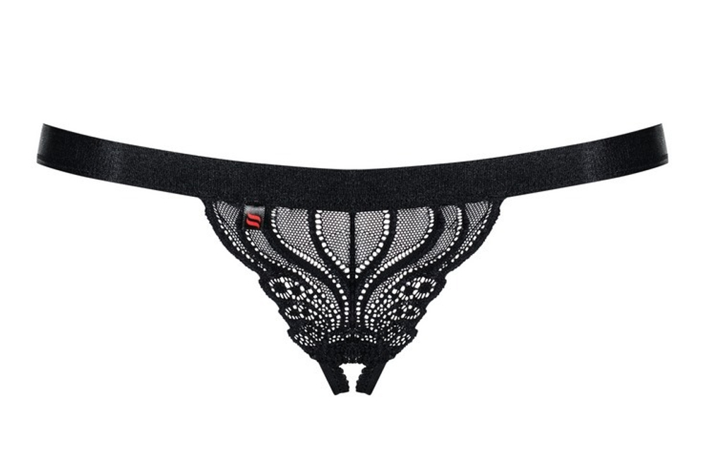 828 Thong crothless Трусы стринги