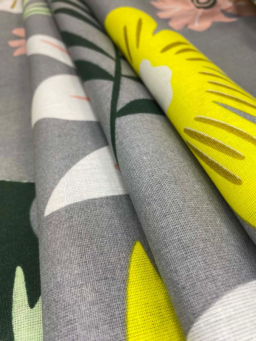 Наволочка комплект 2шт бязь Сказка "Луанг" 40x60 см