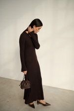 Платье FLEXY, горький шоколад