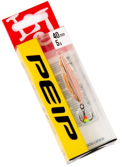 Блесна вертикал. зим. Lucky John PEIP 40мм  C блистер