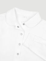 Рубашка с круглым воротником Mjölk White, уценка