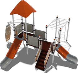 Детский городок Сардиния Vector ДГ004.1.10 для игровых площадок 7-12 лет