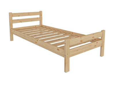 Кровать Классика 800 х 1900 сосна, без покраски